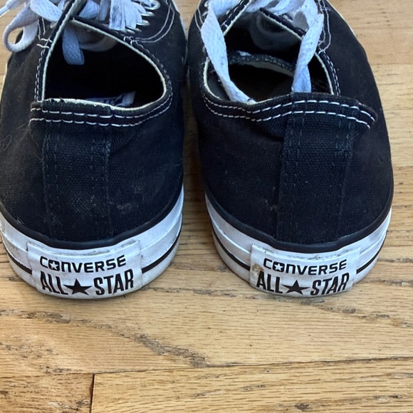 Converse All Star Black and White Canvas Sneakers - Picture 2 of 4
